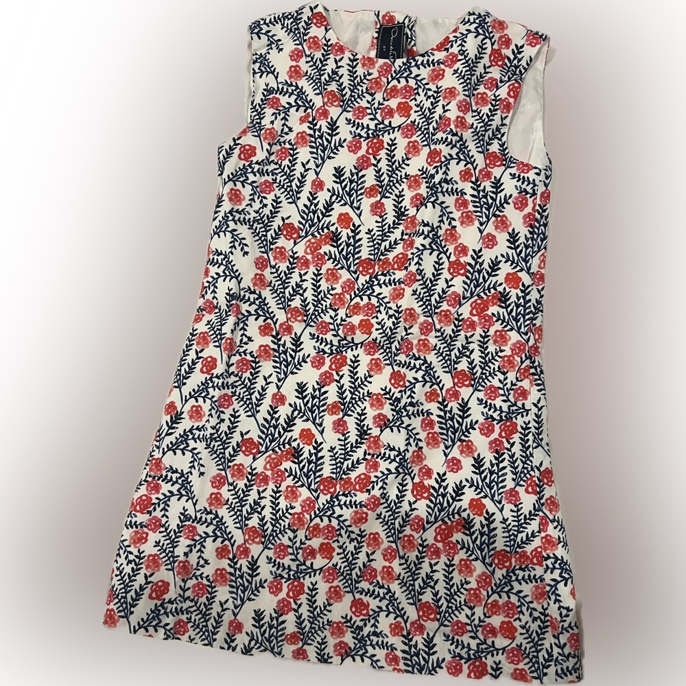 Oscar de la Renta sleeveless girls dress size 6